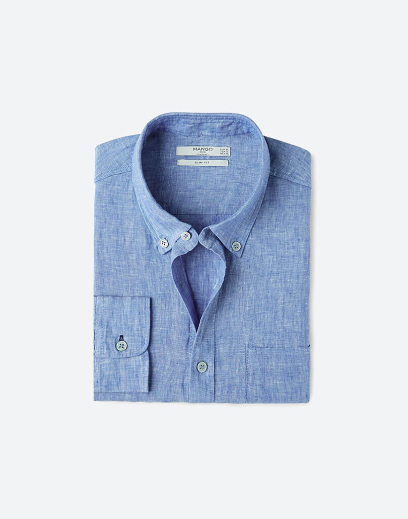 Pocket linen shirt